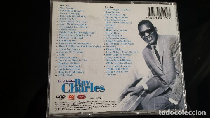 CDs de m&uacute;sica: 2CD RAY CHARLES: THE DEFINITIVE - Foto 2
