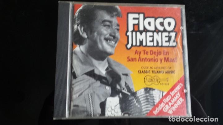 CDs de m&uacute;sica: CD FLACO JIMENEZ: AY TE DEJO EN SAN ANTONIO - Foto 1