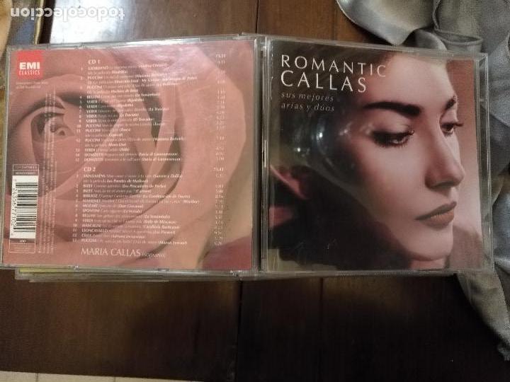 CDs de m&uacute;sica: cd romantic callas - Foto 1