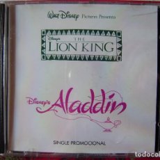 CDs de Música: WALT DISNEY.THE LYON KING/ALADDIN...CD SINGLE PROMO RARO...JOSEMA YUSTE...PEDIDO MINIMO 5€. Lote 116270251