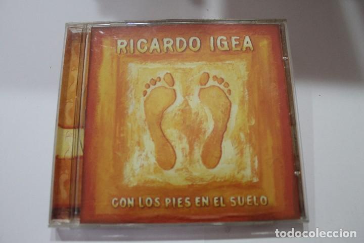 CDs de m&uacute;sica: CD RICARDO IGEA CON LOS PIES EN EL SUELO - Foto 1