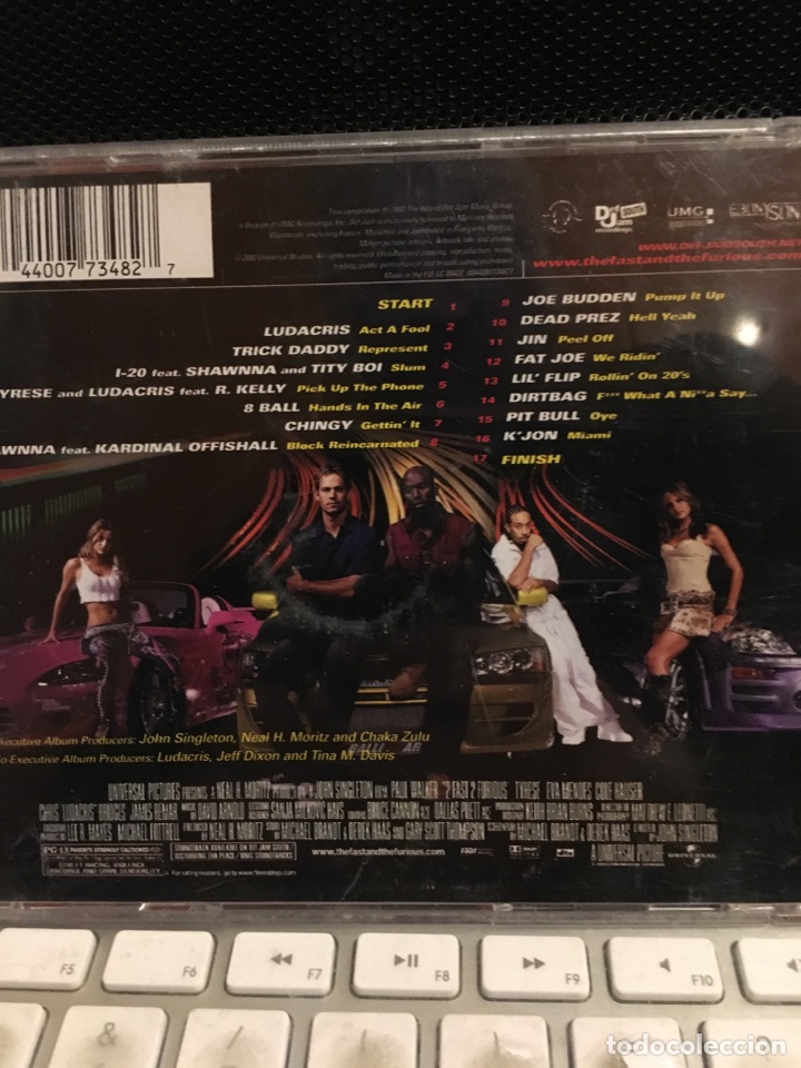CDs de m&uacute;sica: 2 FAST 2 FURIOUS SOUNTRACK - Foto 2