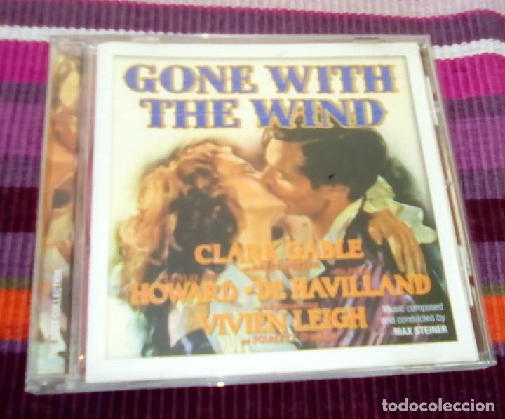 CDs de m&uacute;sica: GONE WITH THE WIND  CD ORIGINAL BSO  MAX STEINER    DISCONFORME 2002 - Foto 1
