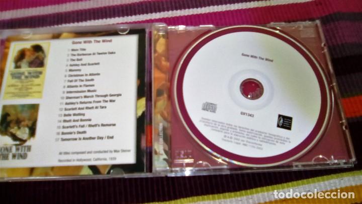 CDs de m&uacute;sica: GONE WITH THE WIND  CD ORIGINAL BSO  MAX STEINER    DISCONFORME 2002 - Foto 2