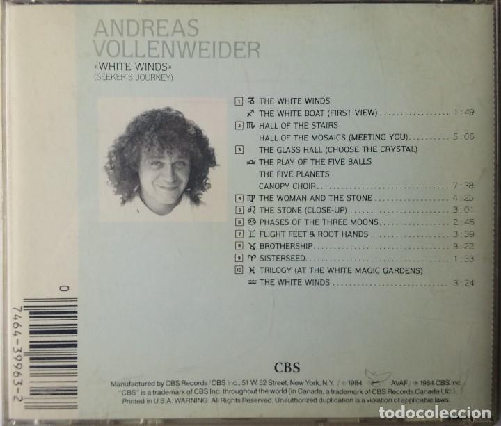 CDs de m&uacute;sica: ANDREAS VOLLENWEIDER - CD - Foto 2