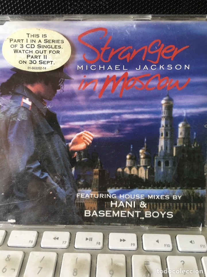 CDs de m&uacute;sica: MICHAEL JACKSON-STRANGER IN MOSCOW-PART 1-6 TRACKS-1996