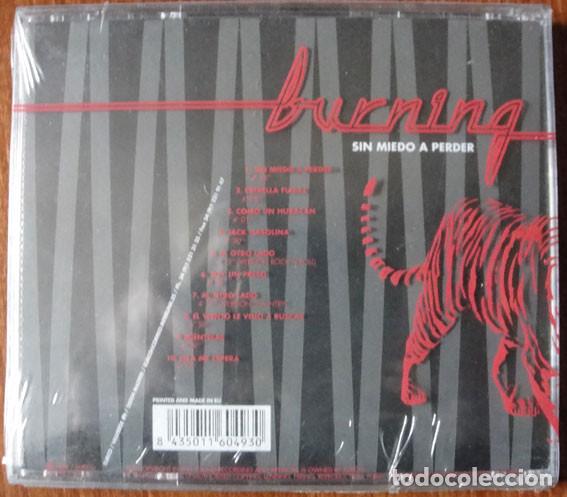 CDs de m&uacute;sica: BURNING - SIN MIEDO A PERDER - CD SURCO - PRECINTADO - - Foto 2