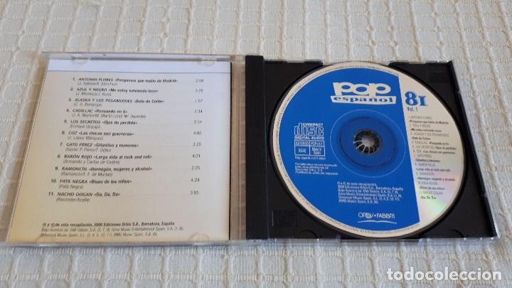 CDs de m&uacute;sica: CD POP ESPA&Ntilde;OL 1981 - VOL. 1 - Foto 2