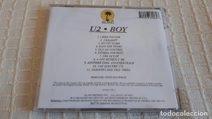 CDs de m&uacute;sica: CD U2 - BOY - Foto 3