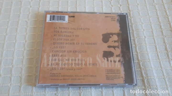 CDs de m&uacute;sica: CD ALEJANDRO SANZ VOL. 3 - Foto 3