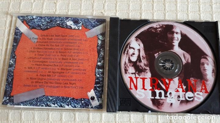 CDs de m&uacute;sica: CD - NIRVANA - SINGLES - Foto 2