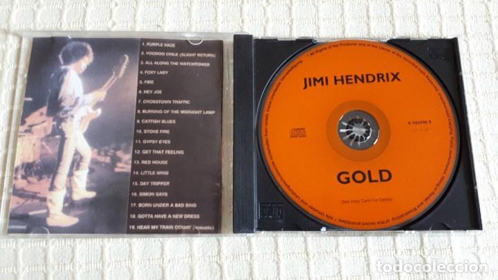 CDs de m&uacute;sica: CD JIMI HENDRIX - GOLD - Foto 2