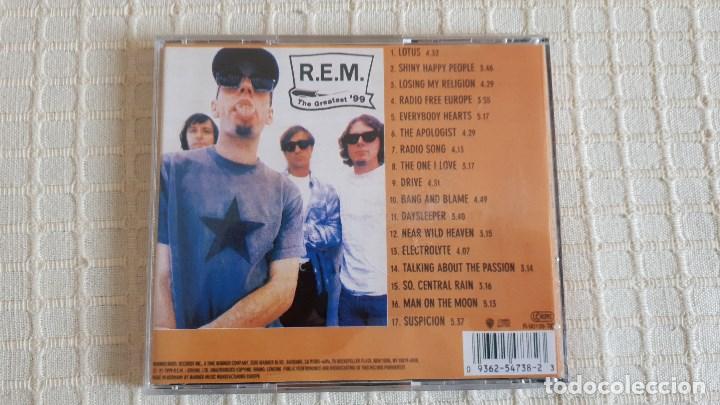 CDs de m&uacute;sica: R.E.M. GREATEST HITS &acute;99 - Foto 3