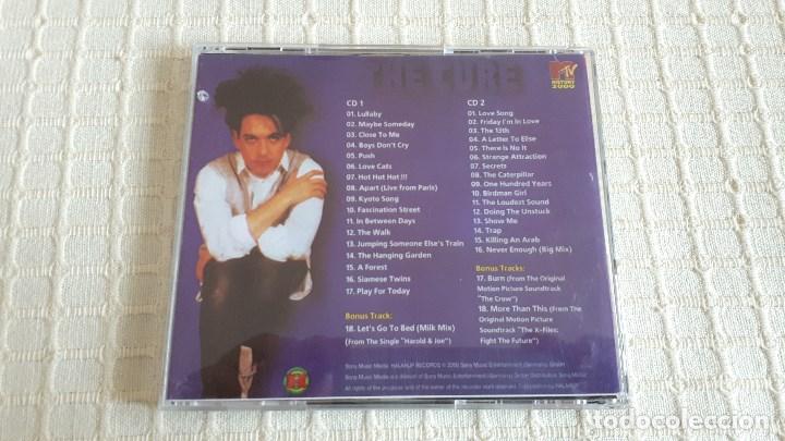 CDs de m&uacute;sica: 2 CD&acute;S - THE CURE - MTV HITS - 2000 - Foto 4