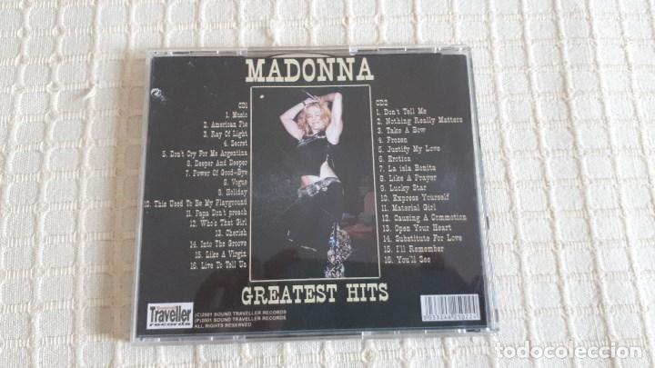 CDs de m&uacute;sica: 2 CD&acute;S - MADONNA - GREATEST HITS - Foto 4