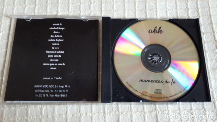 CDs de m&uacute;sica: CD - OBK - MOMENTOS DE F&Eacute; - Foto 2