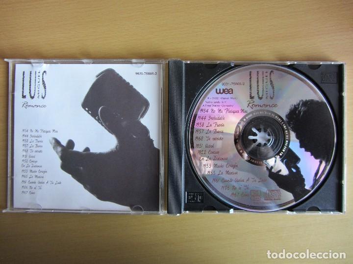 CDs de m&uacute;sica: LUIS MIGUEL. ROMANCE. ORIGINAL. 1991. - Foto 2