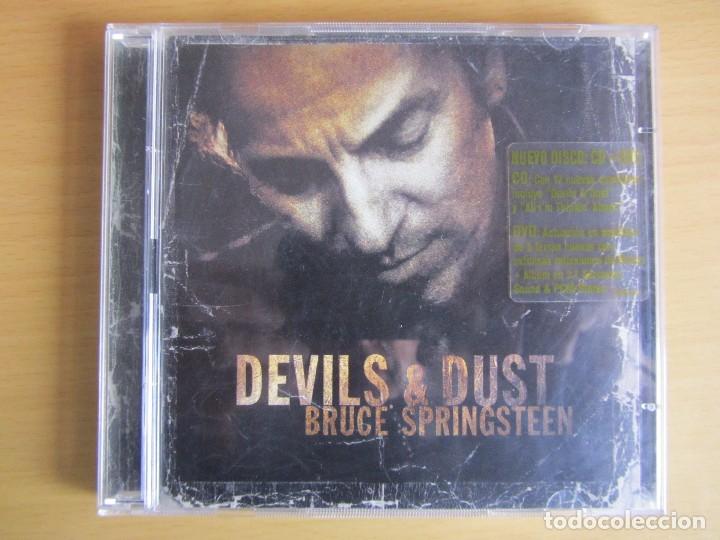 CDs de m&uacute;sica: BRUCE SPRINGSTEEN. DEVILS & DUST. ORIGINAL. 2005. CD + BONUS DVD - Foto 1