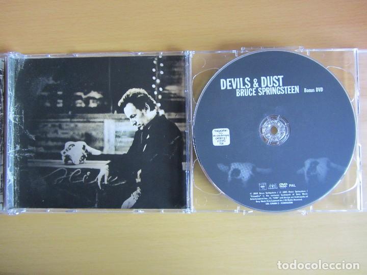 CDs de m&uacute;sica: BRUCE SPRINGSTEEN. DEVILS & DUST. ORIGINAL. 2005. CD + BONUS DVD - Foto 3