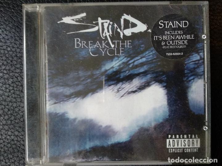 CDs de m&uacute;sica: staind , break the cycle , cd - Foto 1