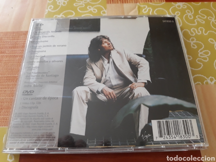 CDs de m&uacute;sica: Jose merce - lio - cd +dvd - Foto 2