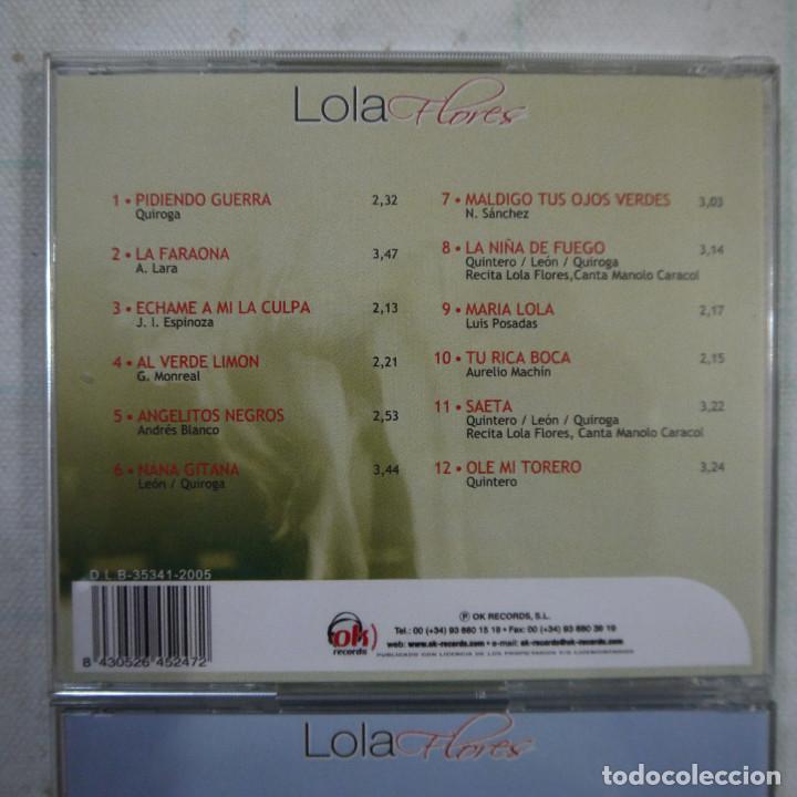 CDs de m&uacute;sica: LOLA FLORES - 2 CDS - Foto 3