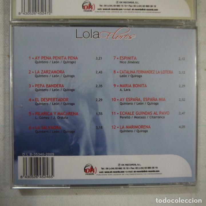 CDs de m&uacute;sica: LOLA FLORES - 2 CDS - Foto 4