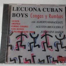 CDs de Música: LECUONA CUBAN BOYS CONGAS Y RUMBAS 1994 PRECINTADO. Lote 117122095