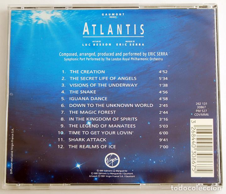 CDs de m&uacute;sica: Eric Serra - Atlantis. CD - Foto 2
