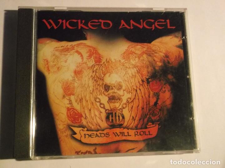 CDs de m&uacute;sica: WICKED ANGEL-HEAD WILL ROLL - Foto 1