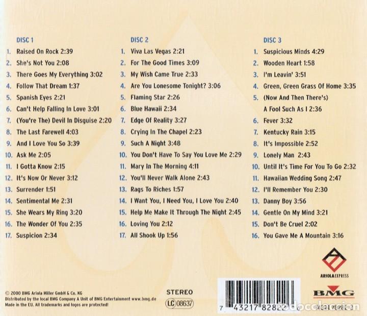 CDs de m&uacute;sica: ELVIS PRESLEY &uml;LEGENDARY&uml; (3 CD) - Foto 2