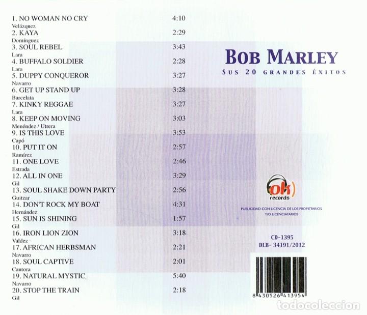 CDs de m&uacute;sica: BOB MARLEY SUS 20 GRANDES &Eacute;XITOS  (CD) - Foto 2