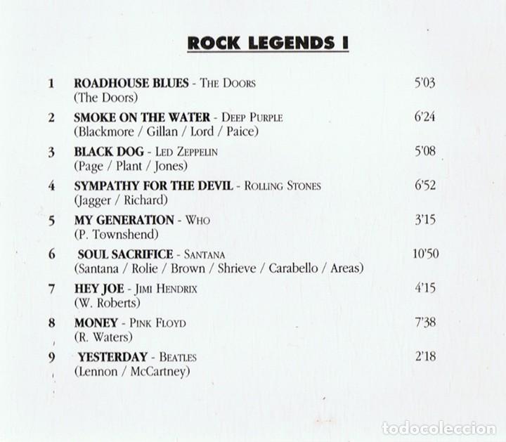 CDs de m&uacute;sica: ROCK LEGENDS 1 - Foto 2