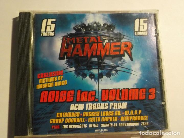 CDs de m&uacute;sica: METAL HAMMER-VOL 3 - Foto 1