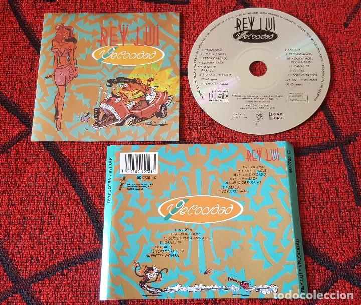 CDs de m&uacute;sica: REY LUI VELOCIDAD CD ORIGINAL 1990 - Foto 1