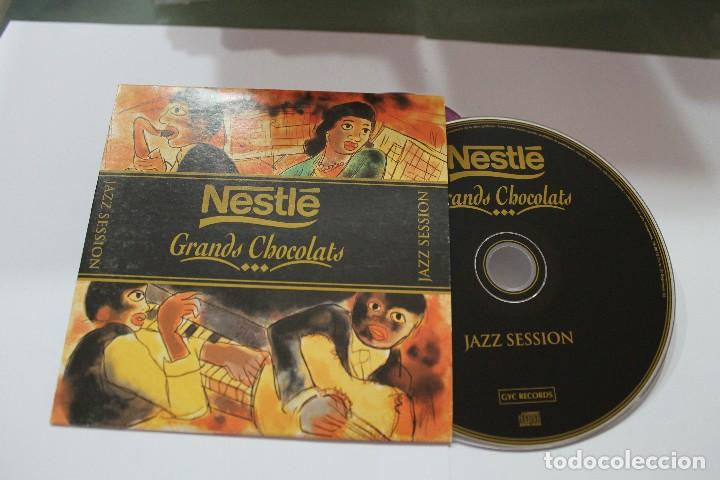 CDs de m&uacute;sica: CD JAZZ SESSION NESTLE GRANDS CHOCOLATS - Foto 1