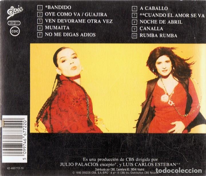 CDs de m&uacute;sica: AZ&Uacute;CAR MORENO &uml;BANDIDO&uml; (CD) - Foto 2