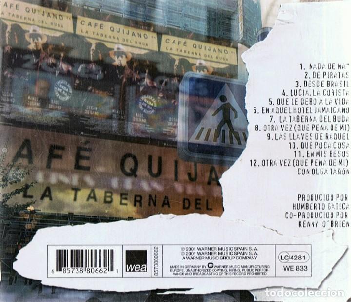 CDs de m&uacute;sica: CAF&Eacute; QUIJANO &uml;LA TABERNA DEL BUDA&uml; (CD) - Foto 2