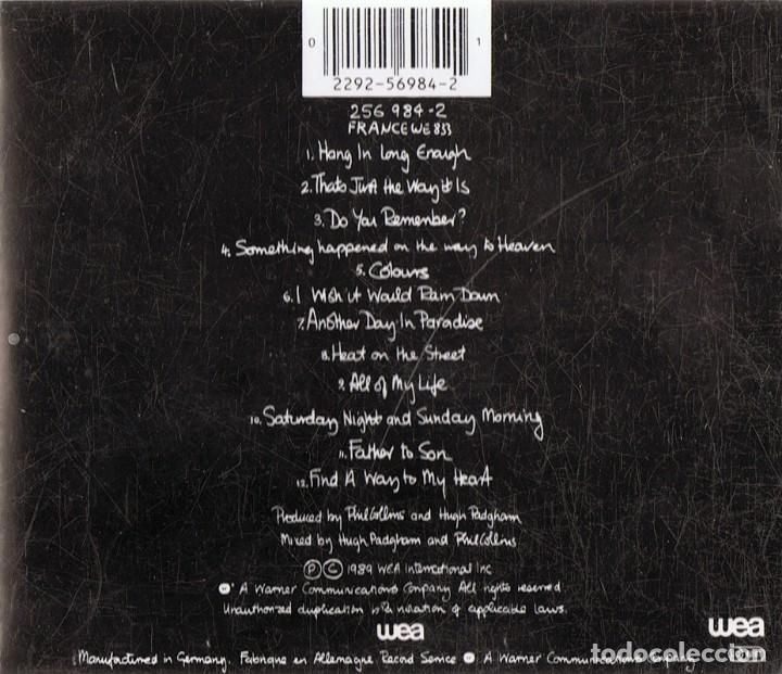 CDs de m&uacute;sica: PHIL COLLINS &uml;BUT SERIOUSLY&uml; (CD) - Foto 2