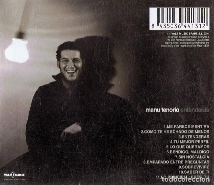 CDs de m&uacute;sica: MANU TENORIO &uml;ENTENDER&Aacute;S&uml; (CD) - Foto 2