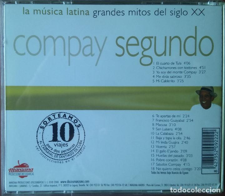 CDs de m&uacute;sica: COMPAY SEGUNDO - CD - Foto 2