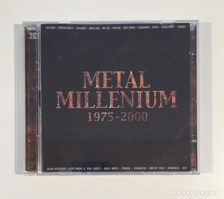 CDs de m&uacute;sica: METAL MILLENIUM 1975-2000 2CD / PEDIDO M&Iacute;NIMO 10&euro; - Foto 1
