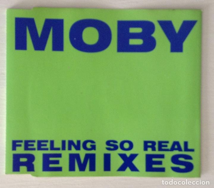CDs de m&uacute;sica: MOBY CD Feeling so real Remixes - Foto 1