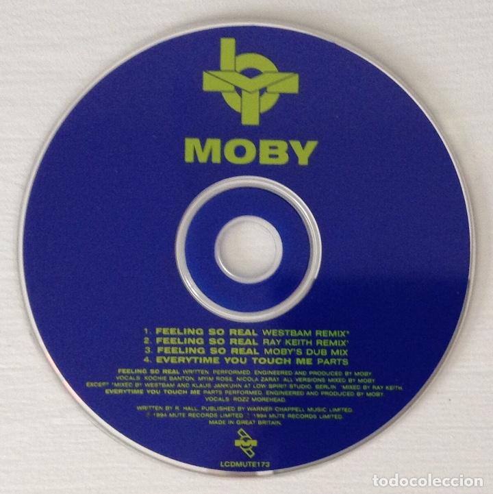 CDs de m&uacute;sica: MOBY CD Feeling so real Remixes - Foto 2