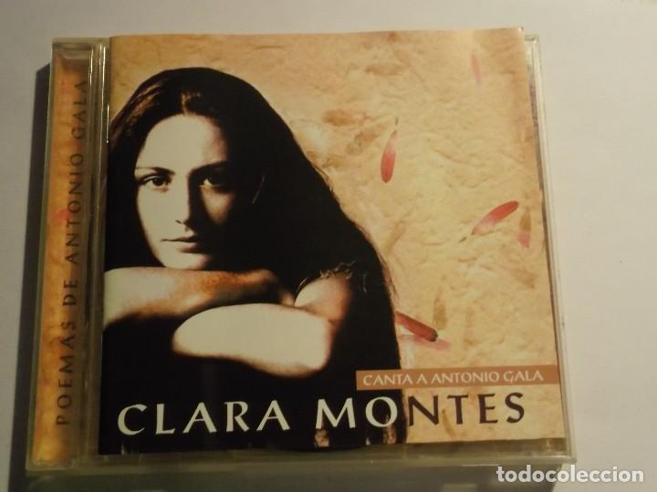 CDs de M&uacute;sica: CLARA MONTES-CANTA A ANTONIO GALA