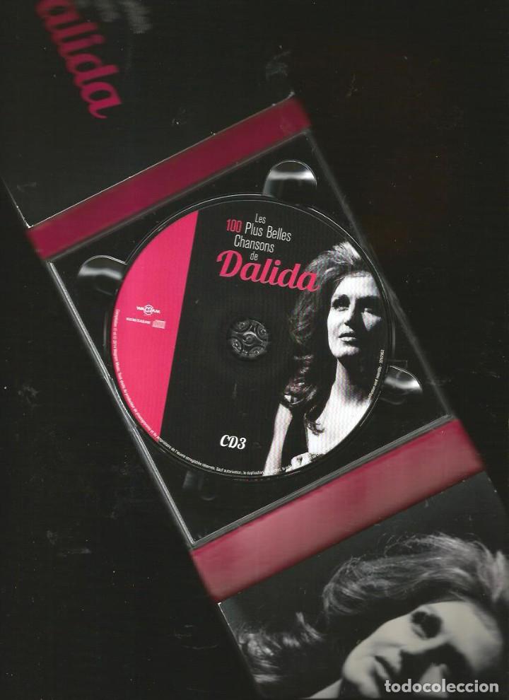 CDs de m&uacute;sica: 5 CD BOX : DALIDA : LES 100 PLUS BELLES CHANSONS DE DALIDA - Foto 4