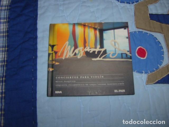 CDs de m&uacute;sica: MOZART , CONCIERTOS P&Agrave;RA VIOLIN . LIBRO - CD - Foto 1