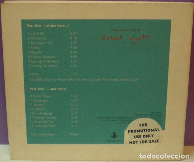 CDs de m&uacute;sica: Robert Wyatt - Cuckooland - CD Digipack Promocional - Foto 1
