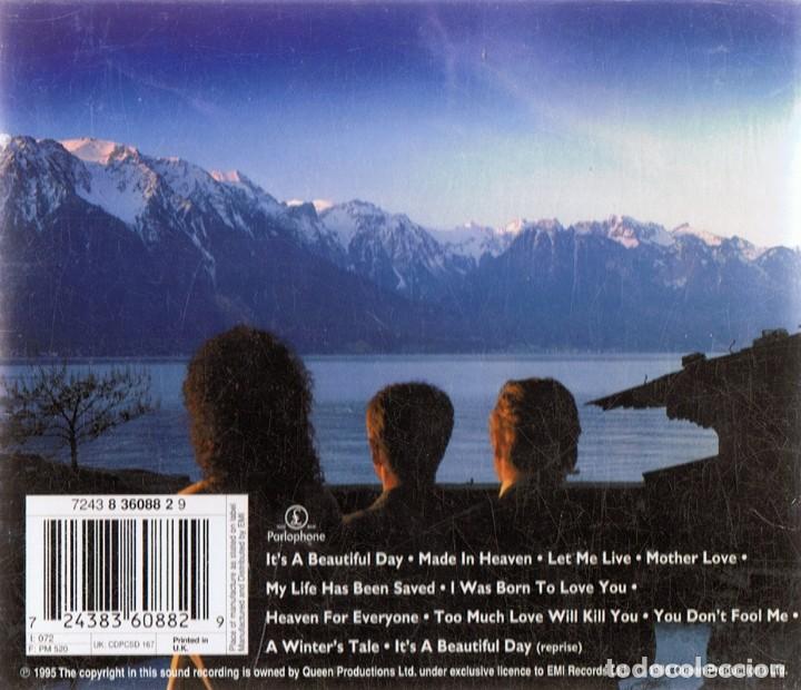 CDs de m&uacute;sica: QUEEN &uml;MADE IN HEAVEN&uml; (CD) - Foto 2