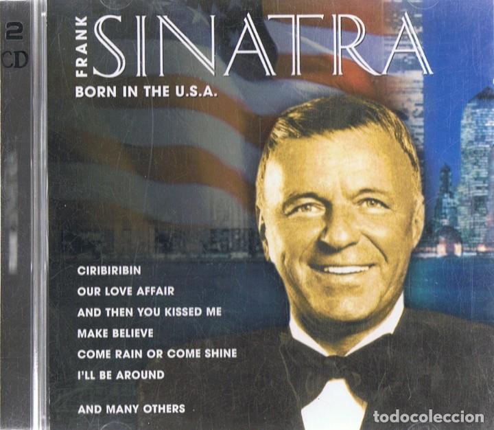 CDs de m&uacute;sica: FRANK SINATRA &uml;BORN IN THE U.S.A&uml;  ( 2 CD) - Foto 1